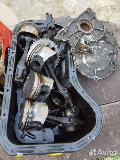 Гбц, блок пустой, распредвал, коленвал ваз 21213