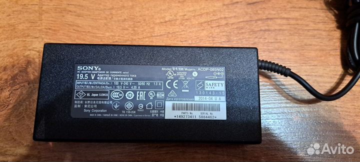 Блок питания sony acdp-085N02