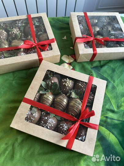 Клубника в бельгийском шоколаде