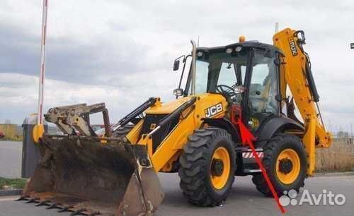 Экскаватор-погрузчик Jcb 3cx-4cх 2003-стекло двери