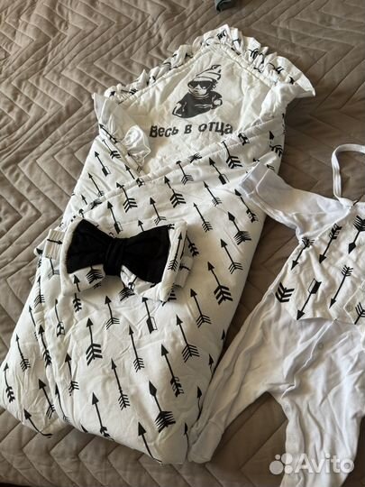 Конверт на выписку для мальчика