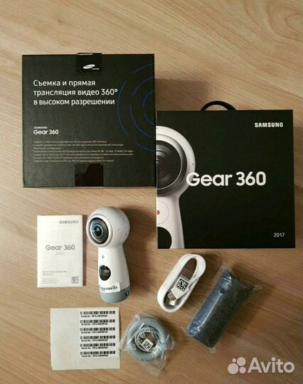 Камера samsung Gear 360