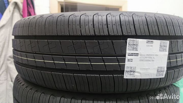 Goodyear EfficientGrip Performance 195/55 R20 95H