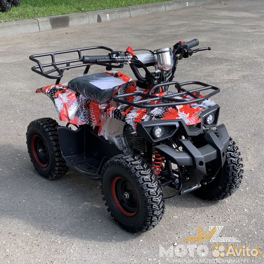 Детский квадроцикл MZ Hummer 63cc (красный)