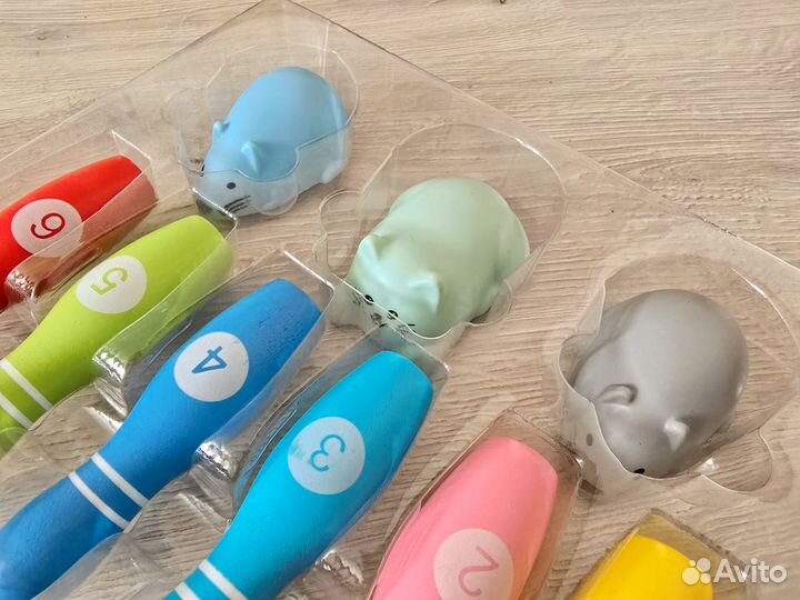 Детский деревянный боулинг