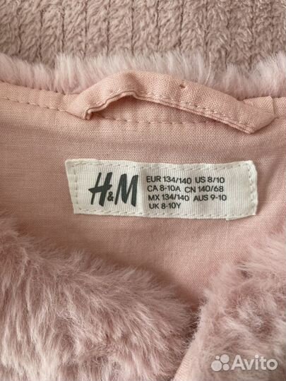 Жилетка меховая H&M для девочки (140-146)