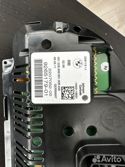 Приборная панель BMW F10