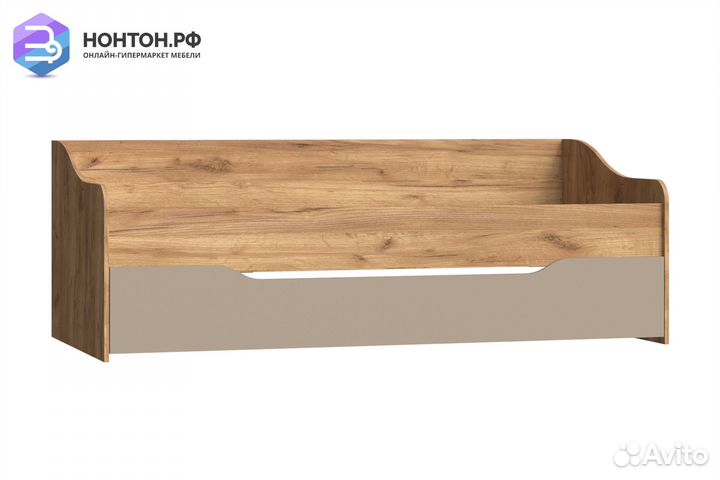 Кровать выдвижная Челси Color дуб крафт / глиняный