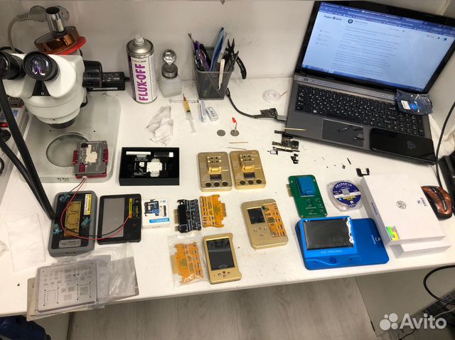 Сложный ремонт телефонов / Пайка плат