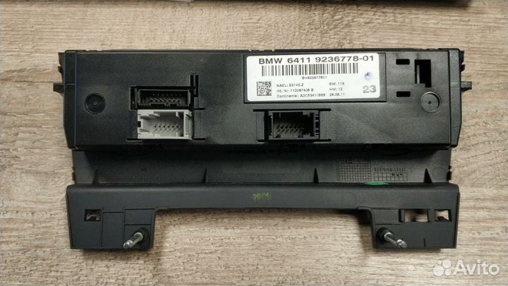 Блок управления климатом бмв BMW 1-series E87/81 2