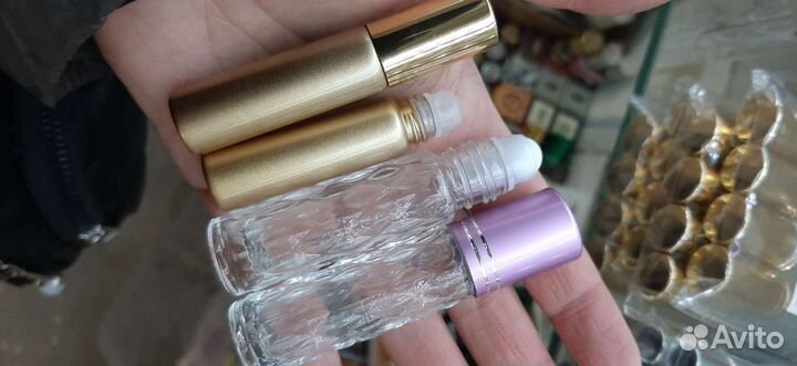 Пустые флаконы атомайзеры, с шариком