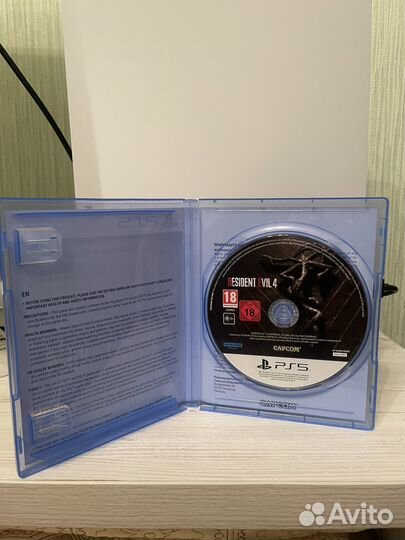 Resident evil 4 remake ps5 диск