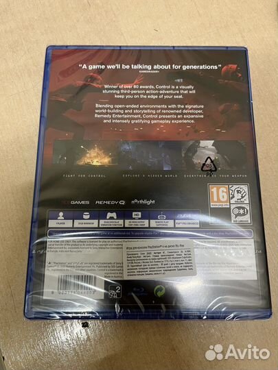 Игра для приставки PS 4 Controll Ultimate edition