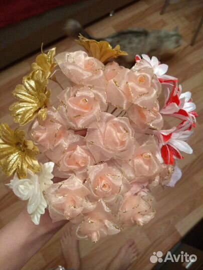 Шпильки для волос цветы