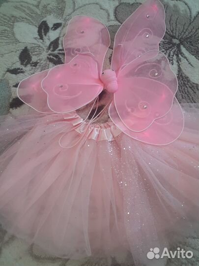 Костюм бабочки на 3-5 лет