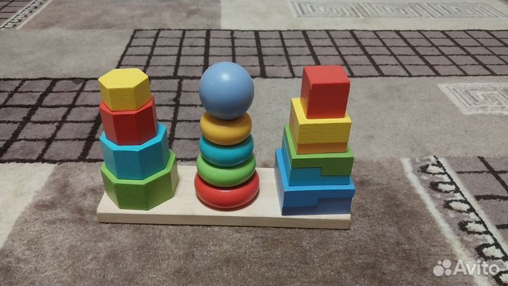Развивающие деревянные игрушки