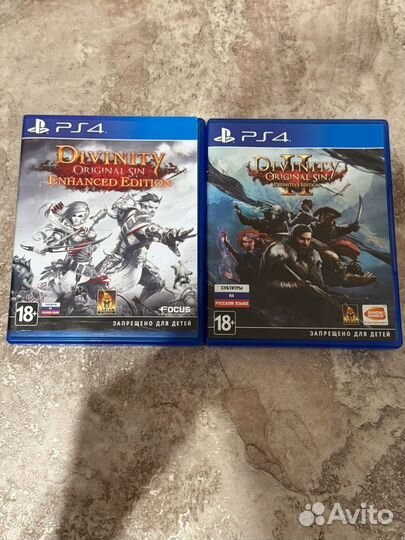 Divinity original sin 2 ps4 диск