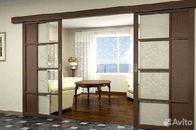 Раздвижные двери купе