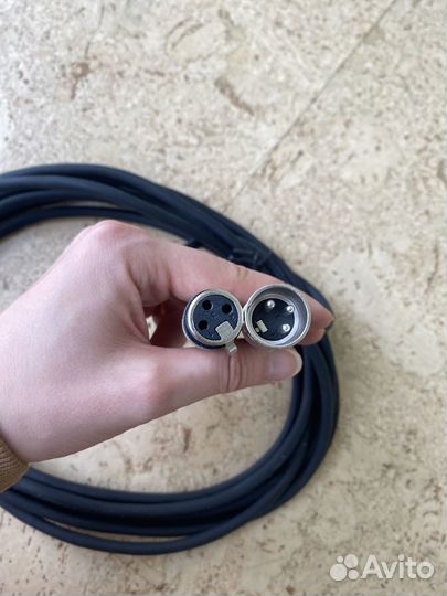 Roxtone MXX001/5 Кабель микрофонный XLR 5 метров