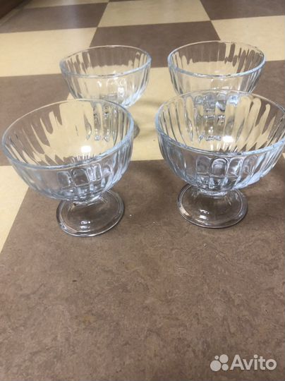 Креманки новые 4шт