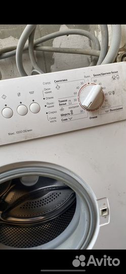 Стиральная машина рабочая (на запчасти)