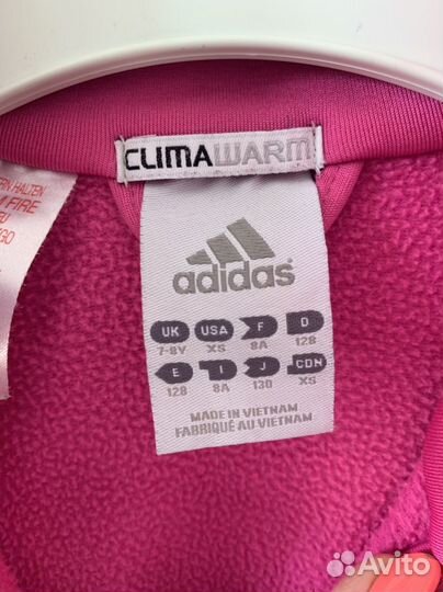 Спортивная кофта; ветровка adidas оригинал 122-128