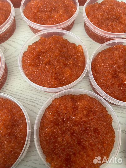 Красная икра горбуши