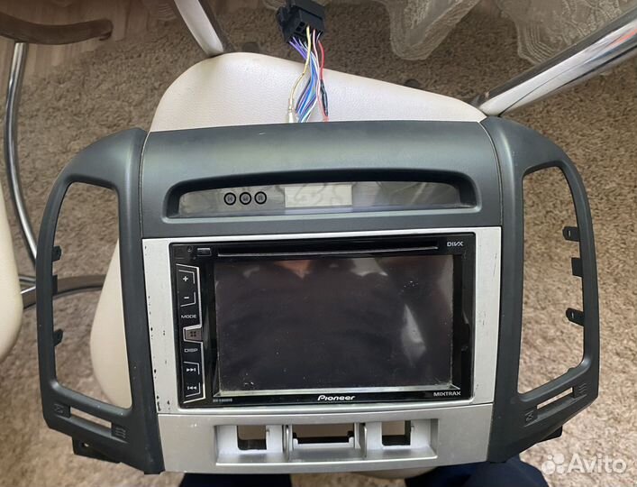 Рамки для магнитолы Hyundai Santa Fe 2 поколения