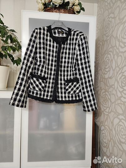 Жакет в стиле шанель