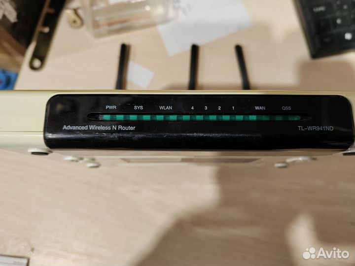 Wi-Fi роутер TP-Link TL-WR941ND 3 антенны