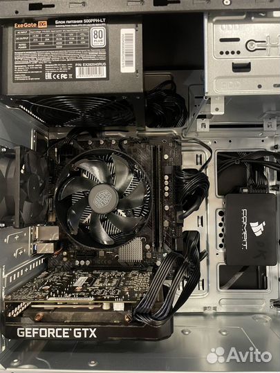 Игровой пк Core i3 12100F/GTX 1660Super