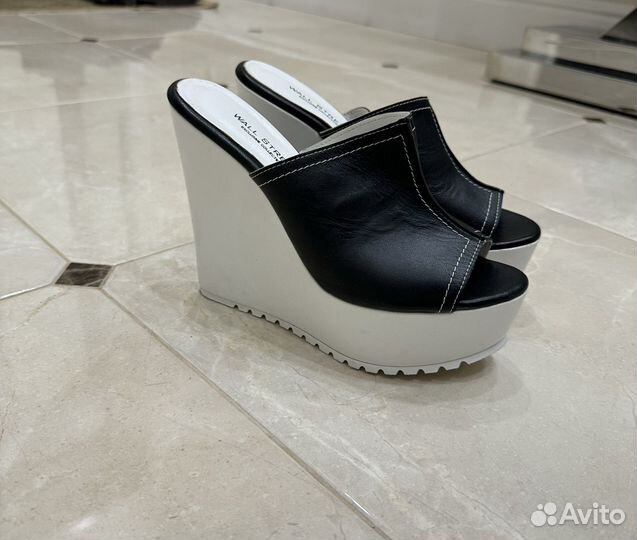 Сабо женские 37 размер натуральная кожа