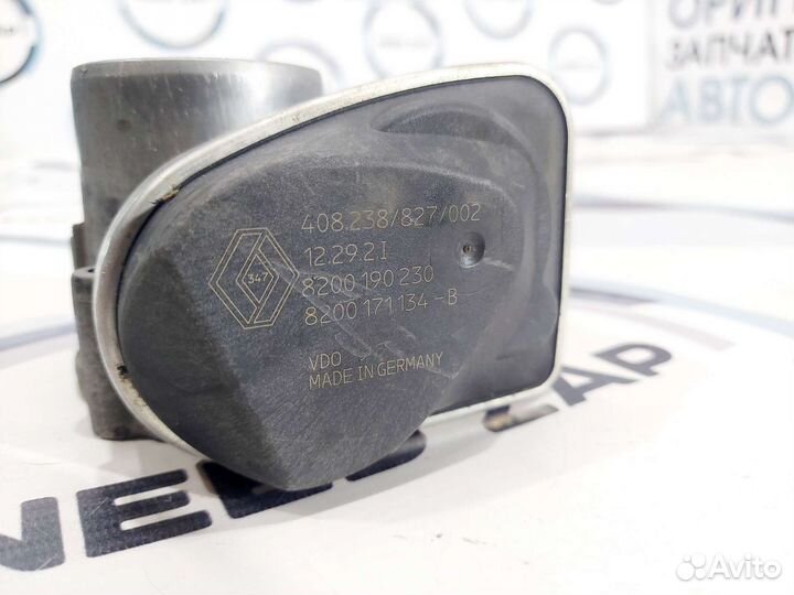 Дроссельная заслонка Renault Fluence