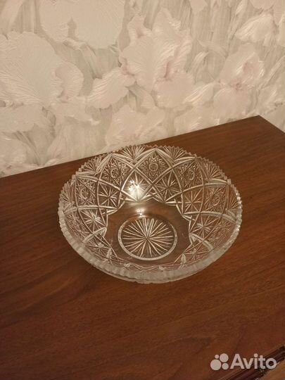 Хрустальная посуда СССР