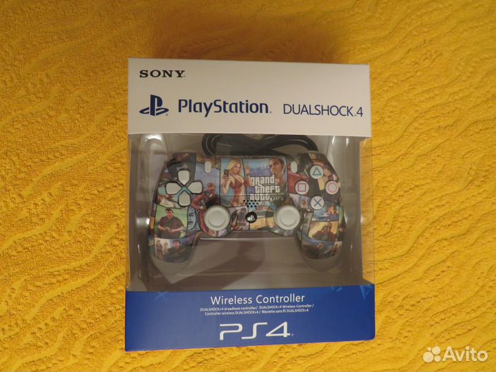 Dualshock Playstation 4 v2 GTA принт