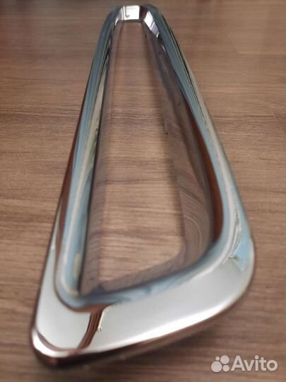 Накладка (молдинг) переднего бампера. Хром