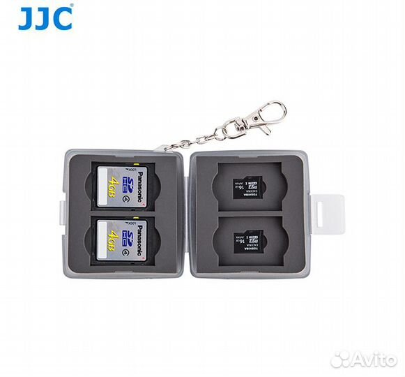 Кейс для карт памяти JJC MC-11D (4xSD + 4xMicroSD)