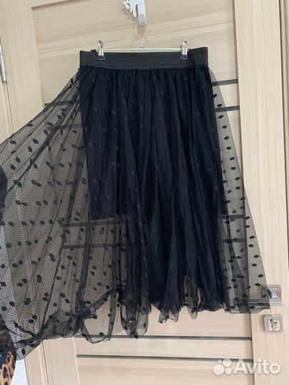 Юбка черная