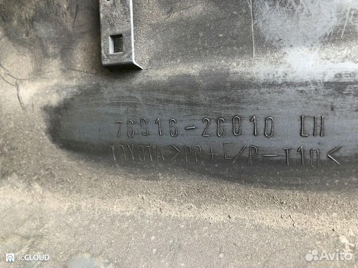 Накладка на дверь на toyota regius RCH47 3rzfe