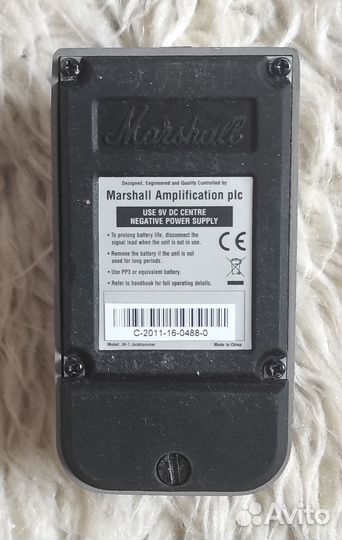 Marshall JH-1 The Jackhammer гитарная педаль