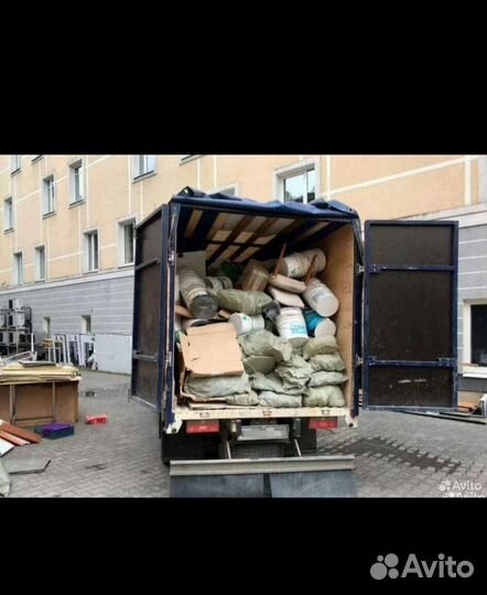 Вывоз строительного мусора с грузчиками