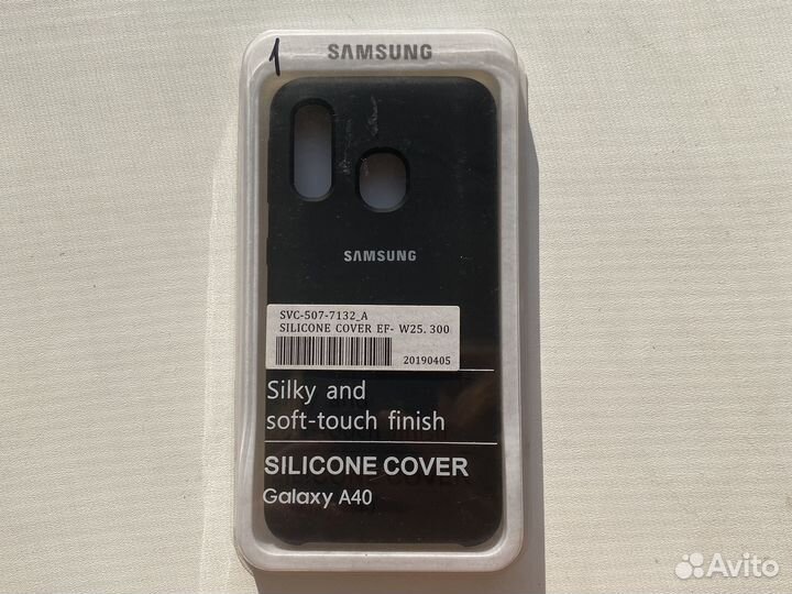 Чехлы на Samsung A40