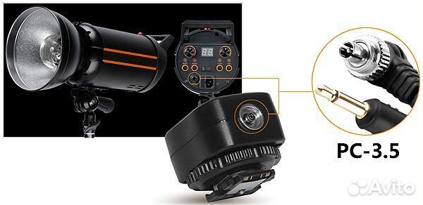 Адаптер HOT shoe Pixel TF-334 Sony