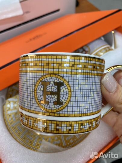 Чайная пара Hermes / Чайный набор hermes