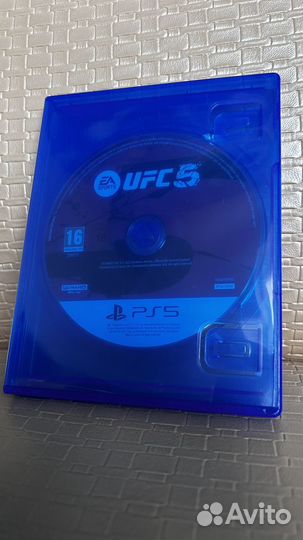 Ufc 5 ps5 без обложки