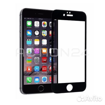 Стекло с рамкой полного покрытия на iPhone 6 / 6S