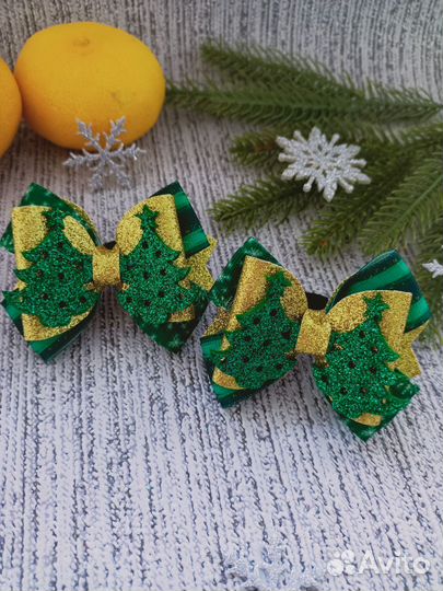 Резиночки для волос ручной работы