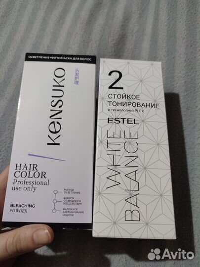 Осветлитель + тонирование 12.0