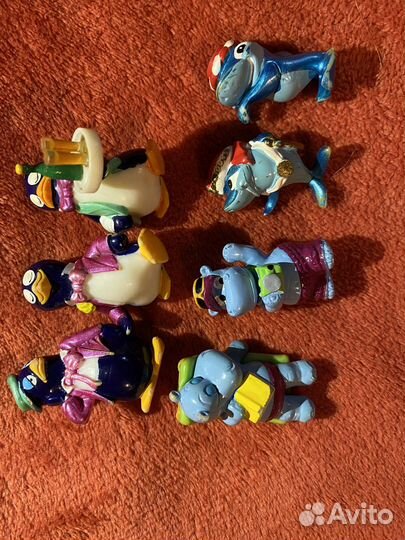 Игрушки из киндер сюрприза 90-х годов