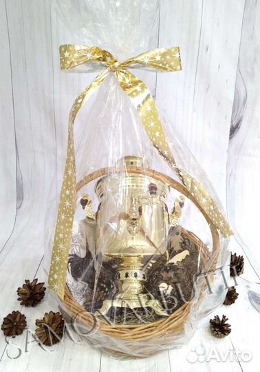 Тульский самовар на дровах к празднику